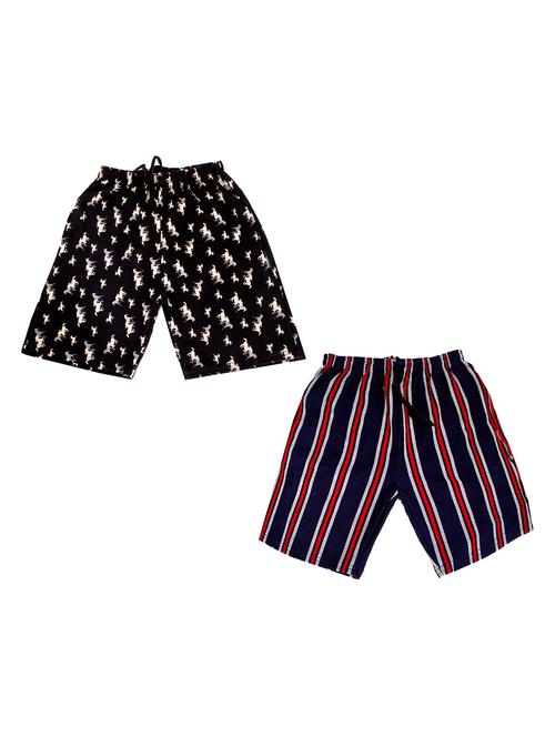 pack of 2 multi colored printed shorts - 19853425 - Very Small Image - 1