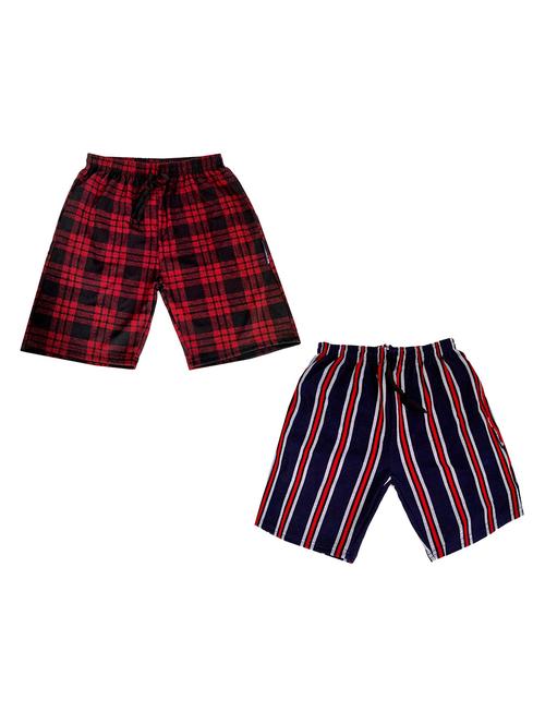 pack of 2 multi colored printed shorts - 19853426 - Very Small Image - 1