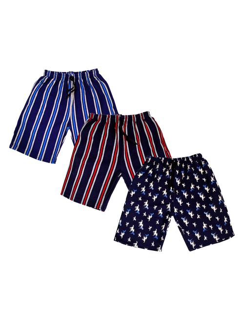 pack of 3 multi colored printed short - 19853438 - Very Small Image - 1