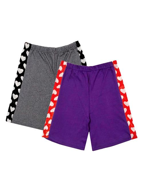 pack of 2 multi colored printed shorts - 19853517 - Very Small Image - 1
