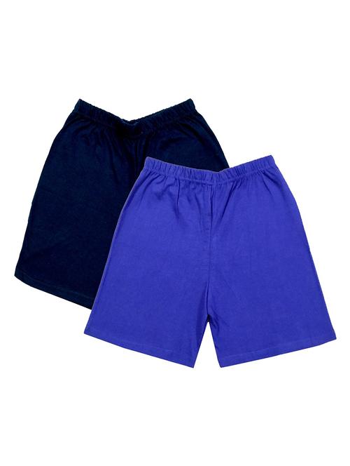 pack of 2 solid regular shorts - 19853554 - Very Small Image - 1