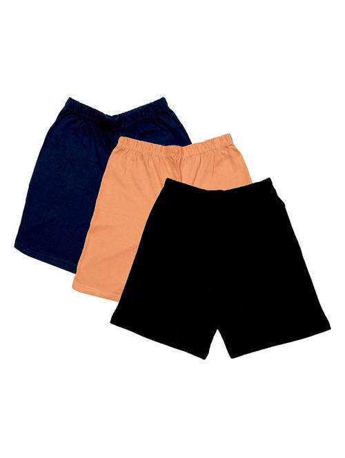pack of 3 solid regular shorts - 19853560 - Very Small Image - 1