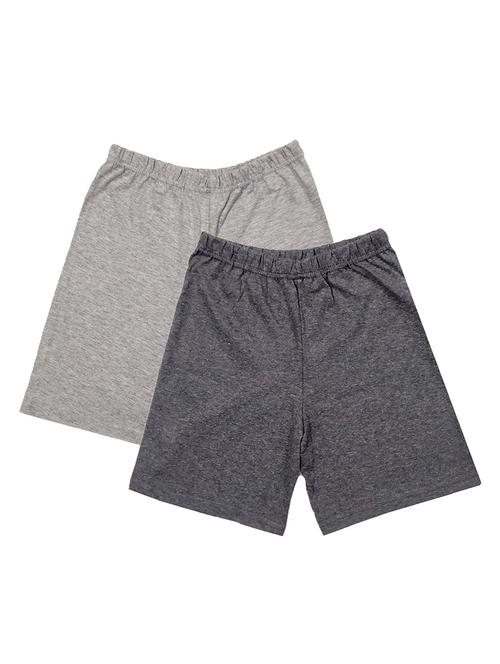 pack of 2 solid regular shorts - 19853566 - Very Small Image - 1