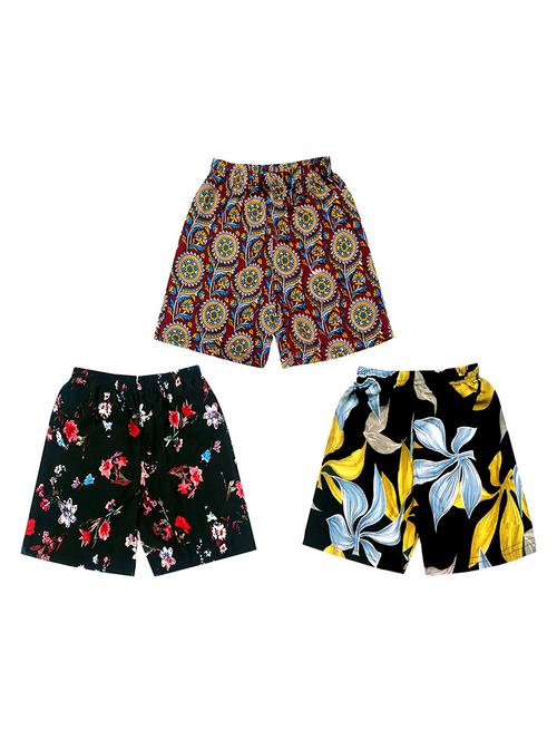 pack of 3 printed regular shorts - 19853692 - Very Small Image - 1