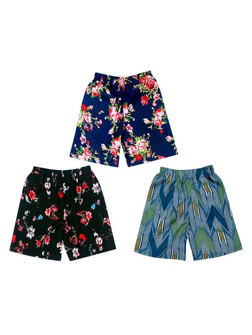 pack of 3 printed regular shorts - 19853720 - Very Small Image - 1
