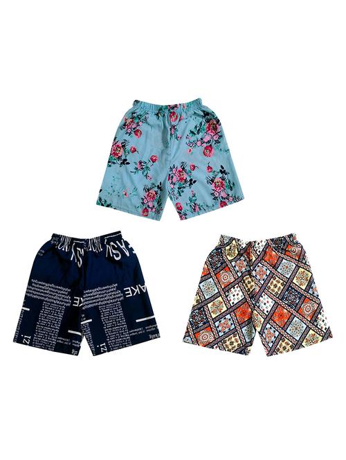 pack of 3 printed regular shorts - 19853726 - Very Small Image - 1