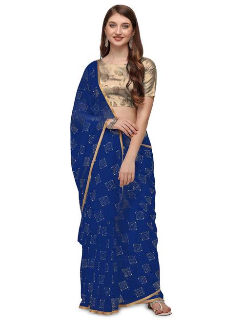 women's embellished saree - 19854033 - Very Small Image - 1