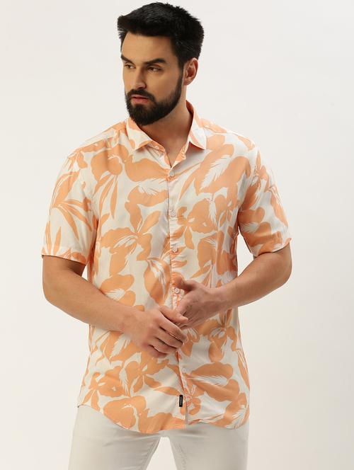 mens tropical casual shirt - 19856017 - Very Small Image - 1