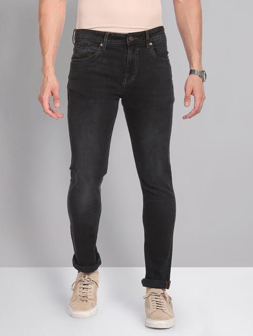 mens slim fit plain jeans - 19856237 - Very Small Image - 1