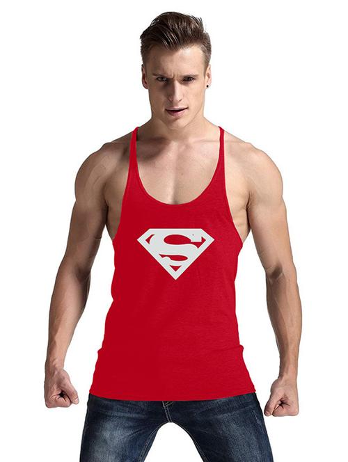 red cotton blend vest - 19858297 - Very Small Image - 1