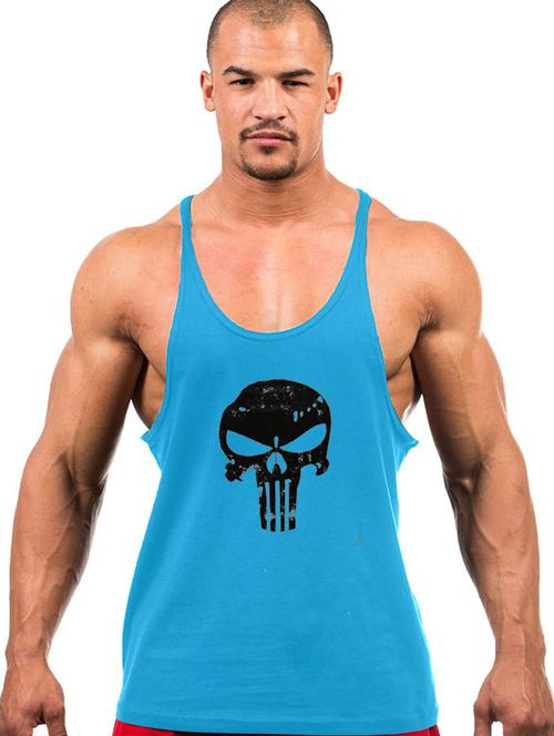 light blue cotton blend vest - 19858363 - Very Small Image - 1
