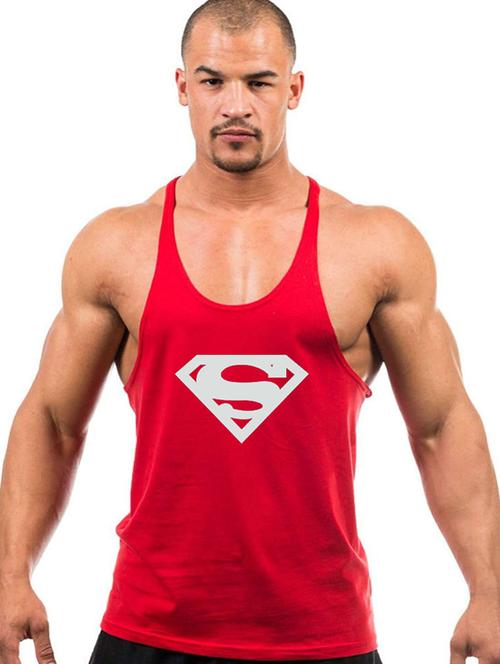 red cotton blend vest - 19858366 - Very Small Image - 1