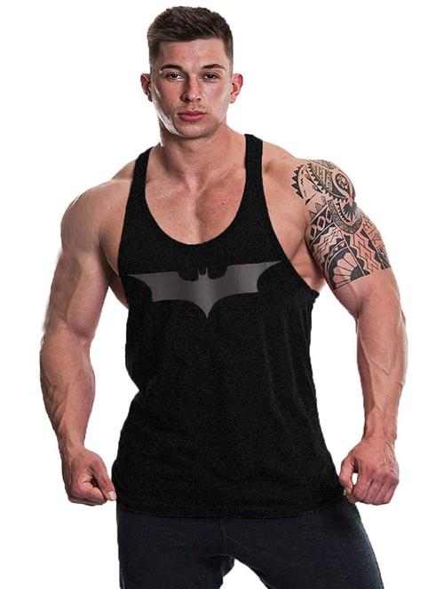 black cotton vest - 19858629 - Very Small Image - 1