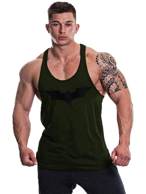 dark green cotton blend vest - 19858838 - Very Small Image - 1