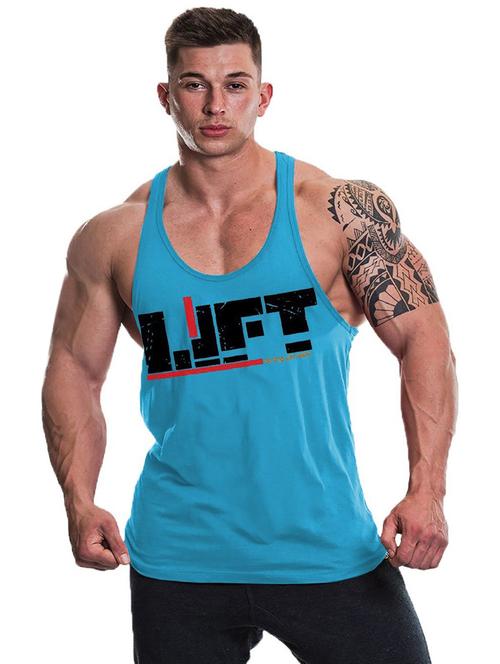 light blue cotton blend vest - 19858905 - Very Small Image - 1