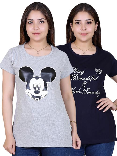 women's t-shirt combo - 19859882 - Very Small Image - 1
