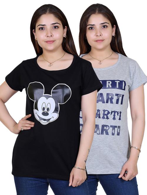 women's t-shirt combo - 19859931 - Very Small Image - 1