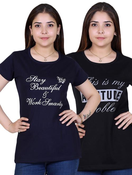 women's t-shirt combo - 19859965 - Very Small Image - 1