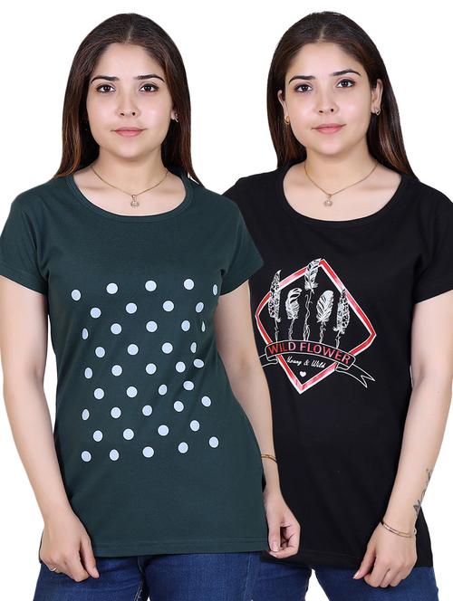 women's t-shirt combo - 19859975 - Very Small Image - 1