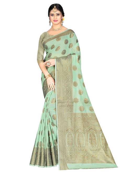 self design woven saree - 19861267 - Very Small Image - 1