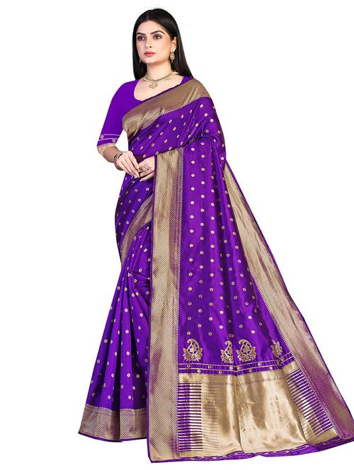 self design woven saree - 19861281 - Very Small Image - 1