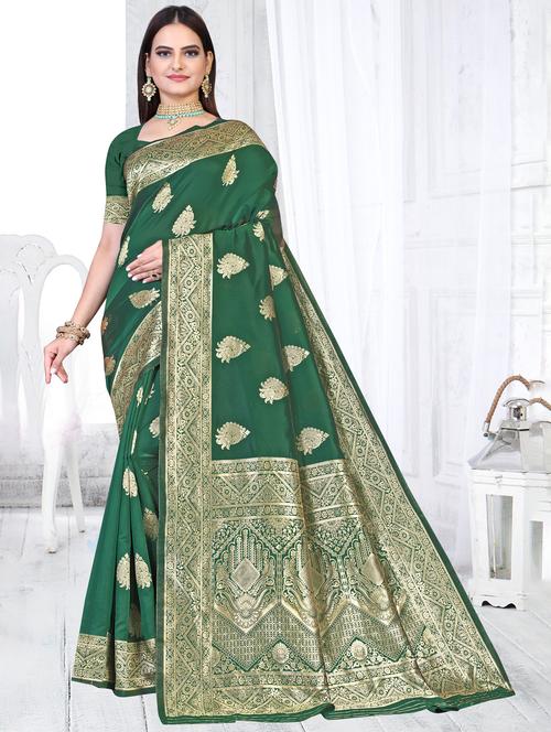 self design woven saree - 19861358 - Very Small Image - 1