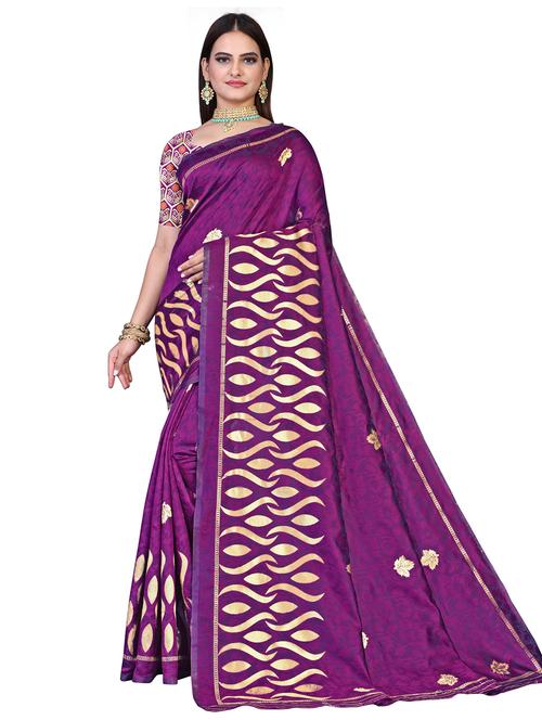 self design woven saree - 19861671 - Very Small Image - 1