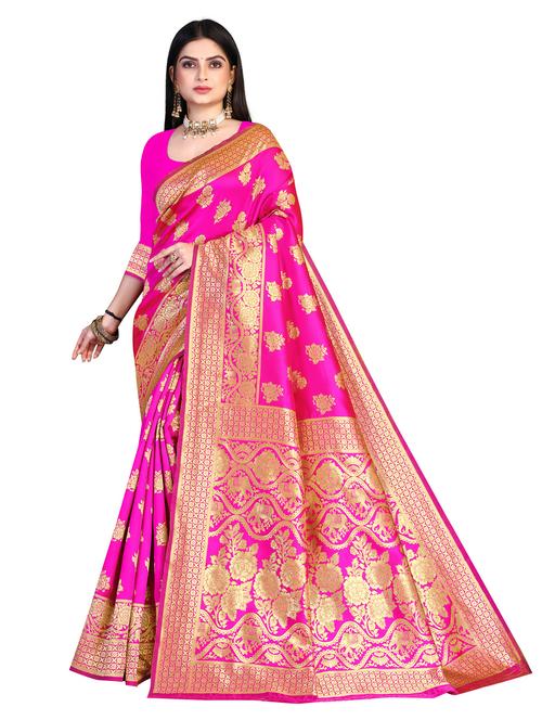 ethnic motif woven saree - 19861681 - Very Small Image - 1