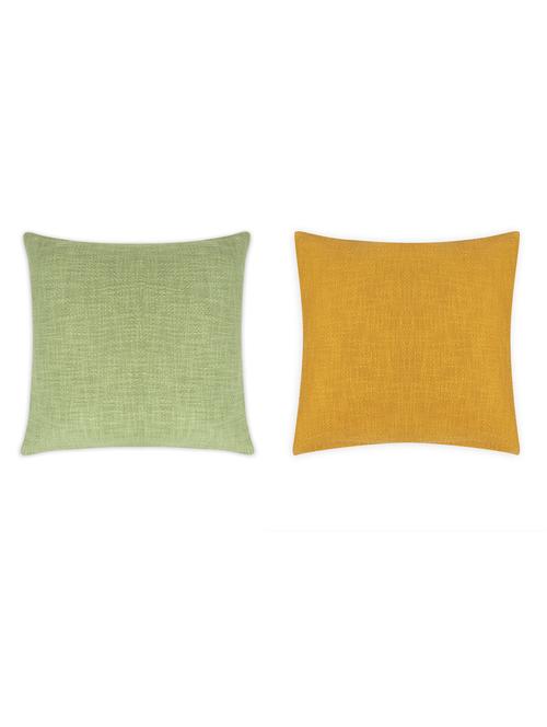cotton tweed weave cushion cover pack of 2 - 19865244 - Very Small Image - 1