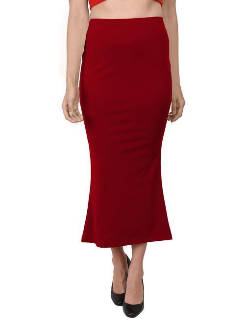 mid rise red pencil skirt - 19865579 - Very Small Image - 1