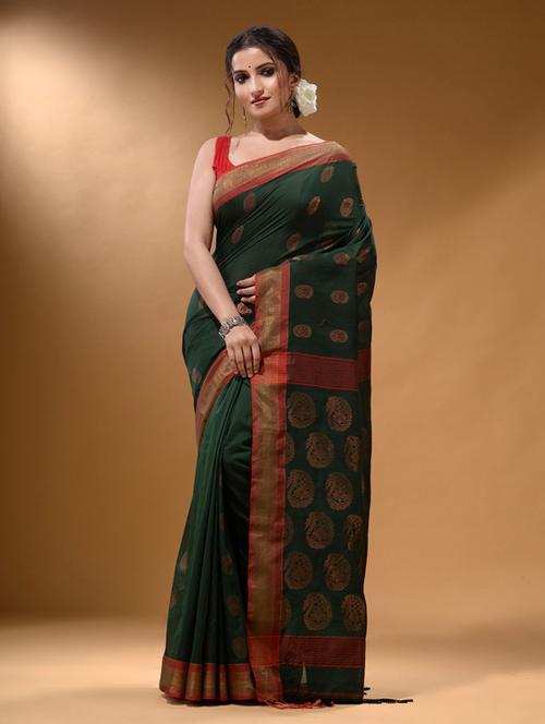 women's banarasi saree with blouse - 19865913 - Very Small Image - 1