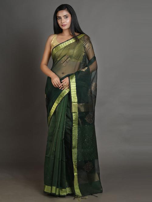 self design woven saree - 19866642 - Very Small Image - 1