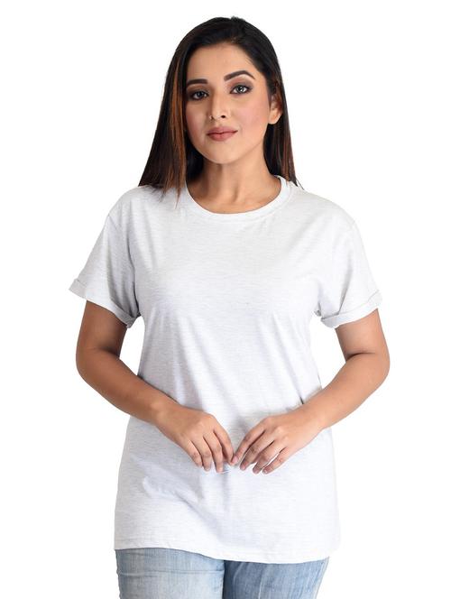 white solid regular t-shirt - 19869131 - Very Small Image - 1