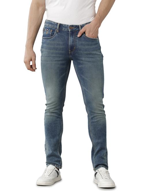 mid rise heavy washed jeans - 19871059 - Very Small Image - 1