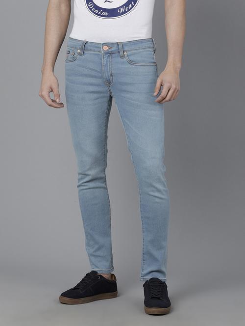 mens slim fit plain jeans - 19871068 - Very Small Image - 1