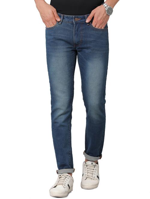 mid rise light wash skinny jeans - 19871075 - Very Small Image - 1