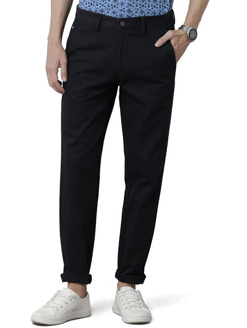 mid rise solid chinos - 19871128 - Very Small Image - 1