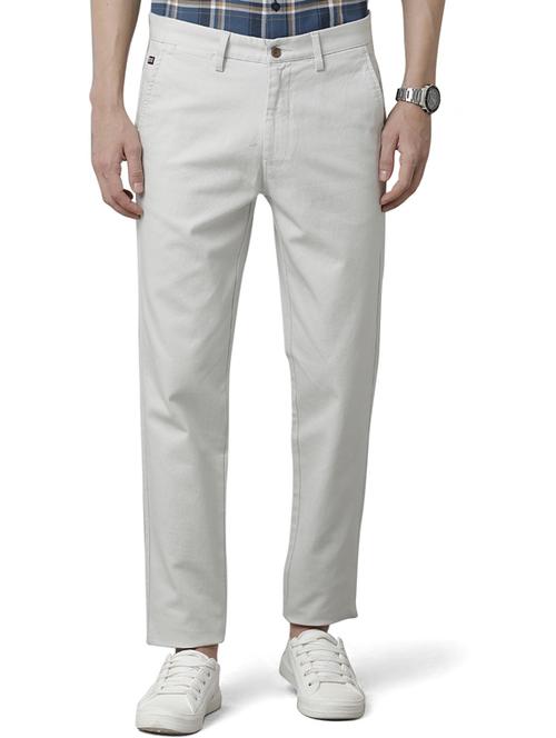 mid rise flat front trouser - 19871132 - Very Small Image - 1