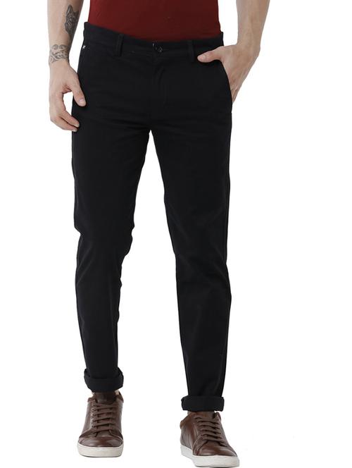 mid rise solid chinos - 19871181 - Very Small Image - 1