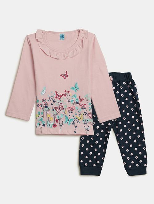 girls printed full length set - 19873040 - Very Small Image - 1