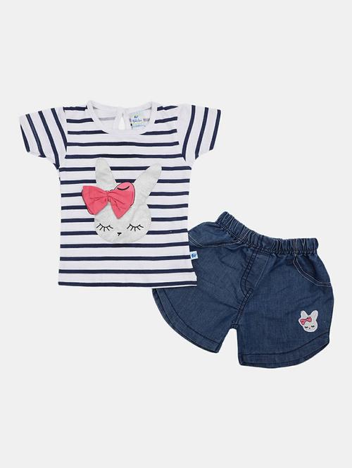 girls printed shorts set - 19873168 - Very Small Image - 1