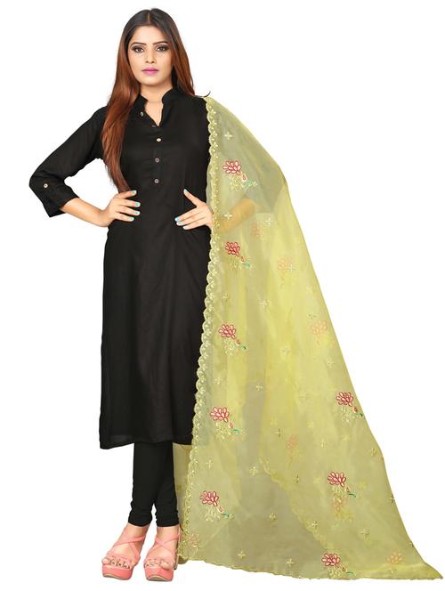 karma attire self design embroidered dupatta - 19875062 - Very Small Image - 1