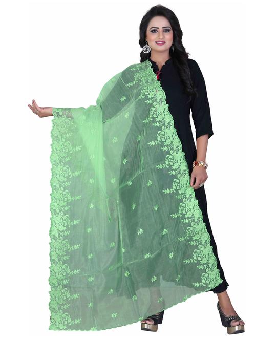 karma attire self design embroidered dupatta - 19875093 - Very Small Image - 1