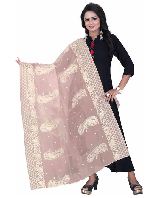 karma attire self design embroidered dupatta - 19875109 - Very Small Image - 1