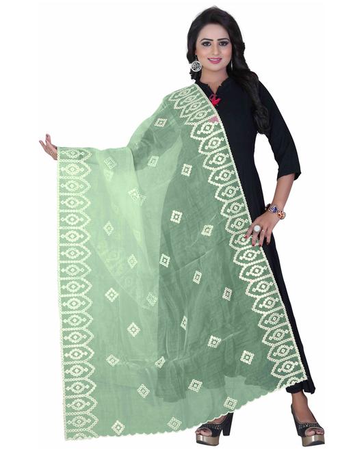 karma attire self design embroidered dupatta - 19875117 - Very Small Image - 1