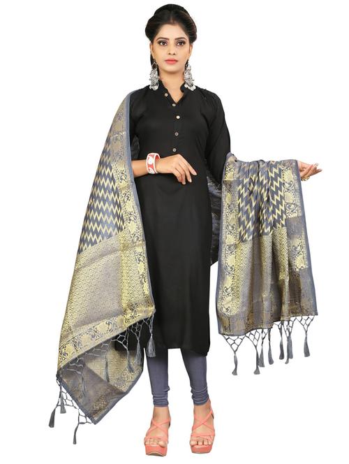karma attire self design dupatta - 19875121 - Very Small Image - 1