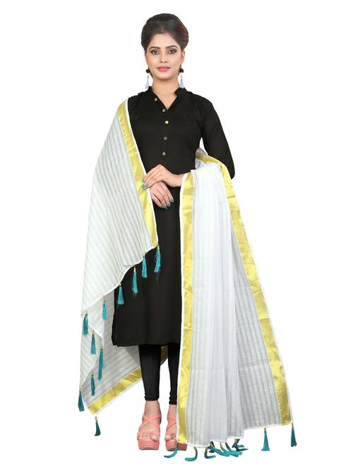 karma attire self design dupatta - 19875154 - Very Small Image - 1