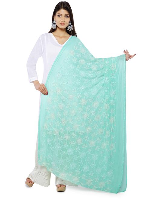 karma attire self design embroidered dupatta - 19875162 - Very Small Image - 1