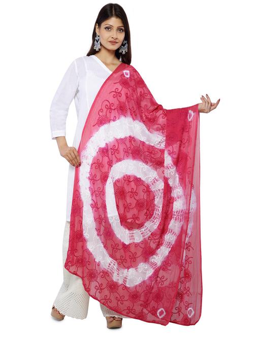 karma attire self design embroidered dupatta - 19875166 - Very Small Image - 1