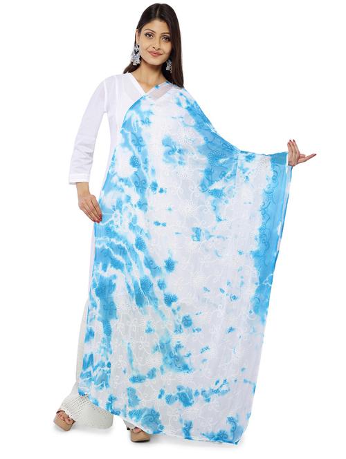 karma attire self design embroidered dupatta - 19875168 - Very Small Image - 1